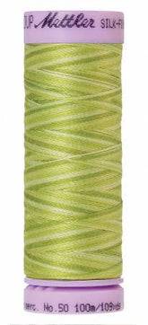 Mettler Silk-Finish 50wt Variegated Cotton Thread 109yd/100M Little Spouts